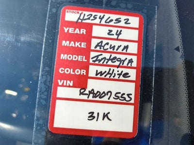 2024 Acura Integra w/A-Spec Package