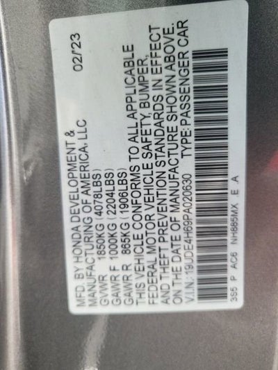 2023 Acura Integra w/A-Spec Technology Package