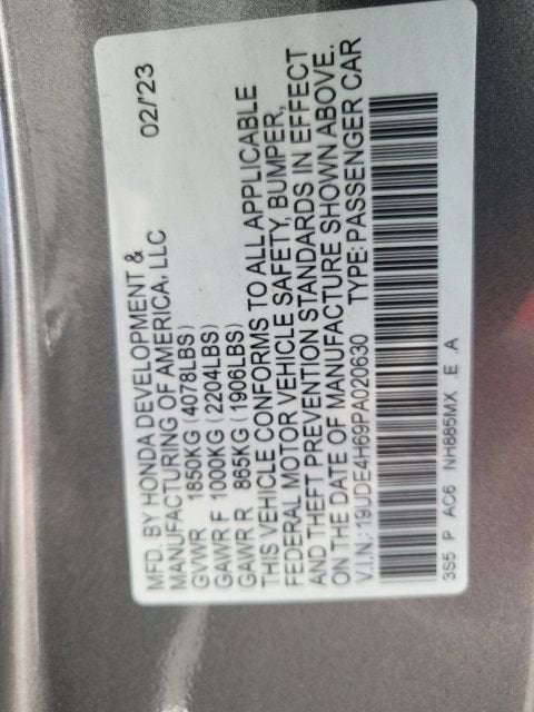 2023 Acura Integra w/A-Spec Technology Package