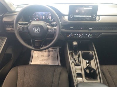 2025 Honda Accord Sedan SE