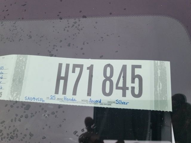 2025 Honda Accord Hybrid Sport