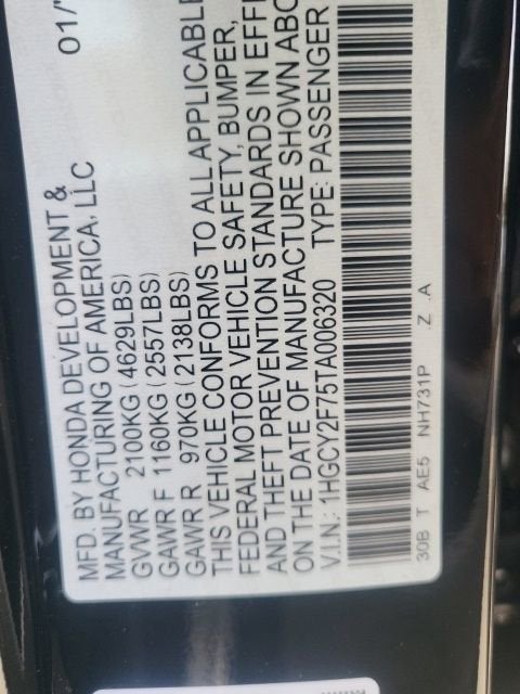 2026 Honda Accord Hybrid Sport-L