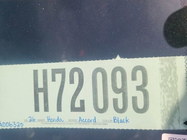 2026 Honda Accord Hybrid Sport-L