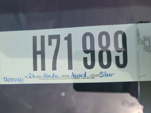 2026 Honda Accord Hybrid Touring