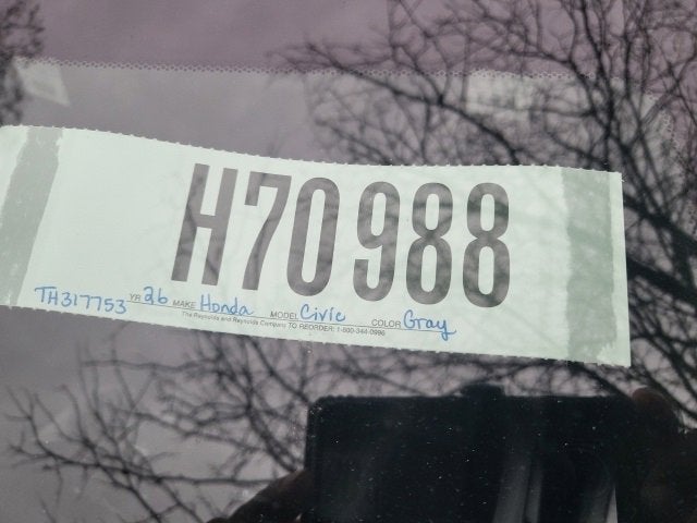 2026 Honda Civic Sedan Hybrid Sport