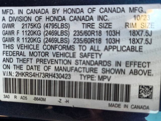 2024 Honda CR-V EX-L