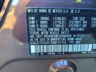2022 Honda HR-V EX-L