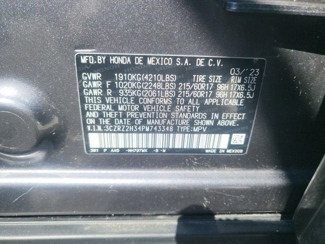 2023 Honda HR-V LX