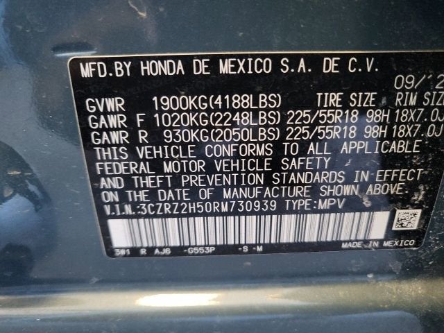 2024 Honda HR-V Sport