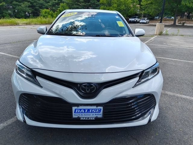 Used 2018 Toyota Camry LE with VIN 4T1B11HK9JU608929 for sale in West Springfield, MA