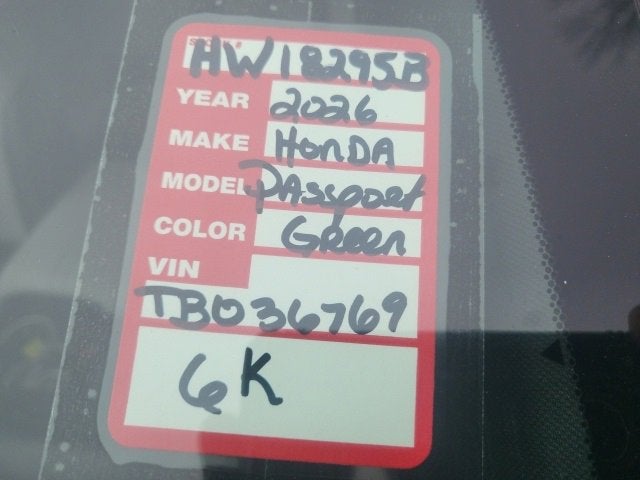 2026 Honda Passport TrailSport Elite Blackout