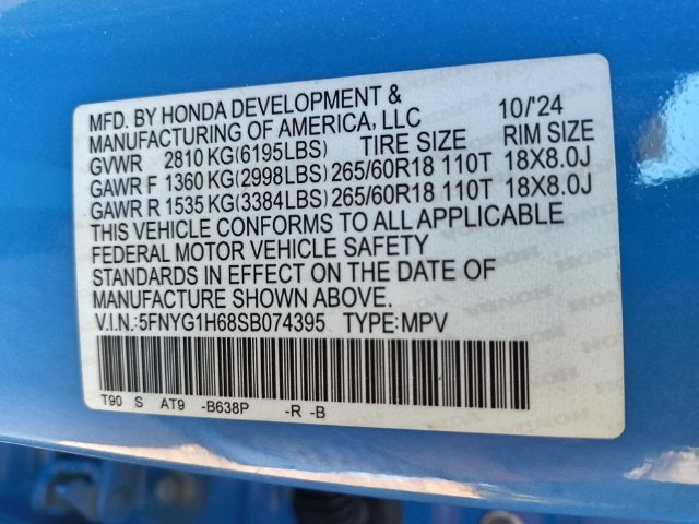 2025 Honda Pilot TrailSport