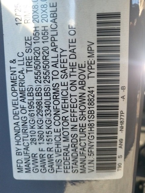 2025 Honda Pilot Elite