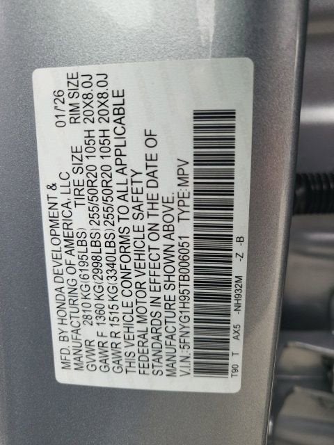 2026 Honda Pilot Black Edition