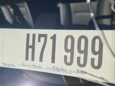 2026 Honda Ridgeline RTL