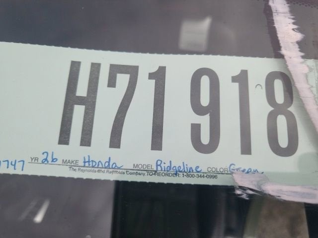 2026 Honda Ridgeline TrailSport