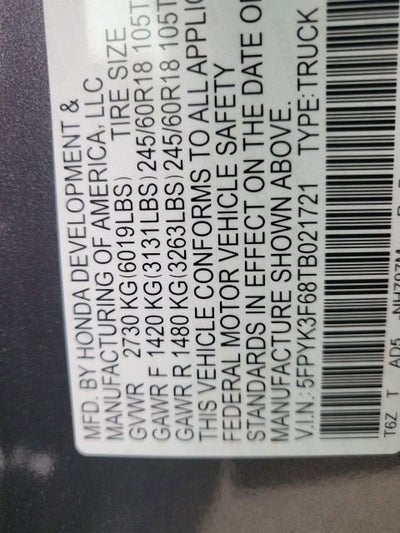 2026 Honda Ridgeline TrailSport