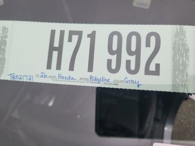 2026 Honda Ridgeline TrailSport