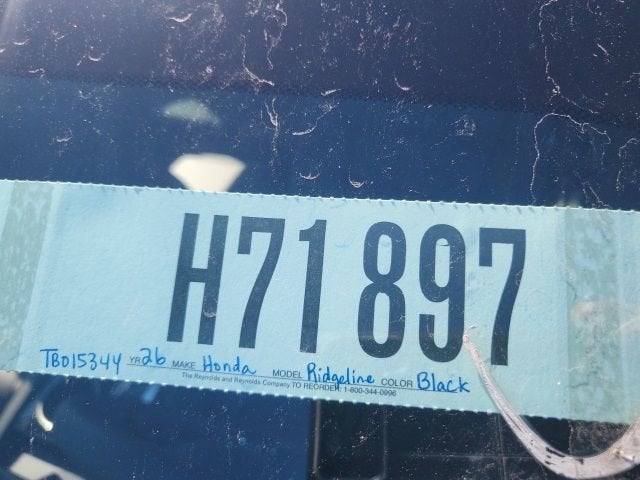 2026 Honda Ridgeline Black Edition