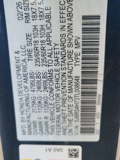 2026 Honda CR-V EX-L