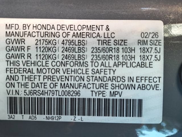 2026 Honda CR-V EX-L