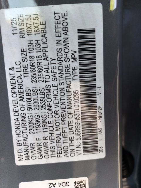 2026 Honda CR-V Hybrid Sport