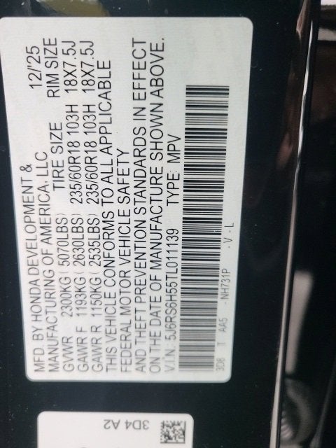 2026 Honda CR-V Hybrid Sport