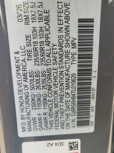 2026 Honda CR-V Hybrid Sport-L