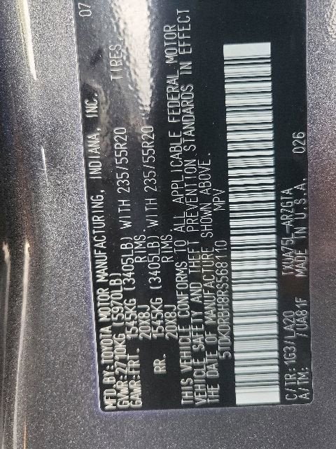 2024 Toyota Highlander Platinum
