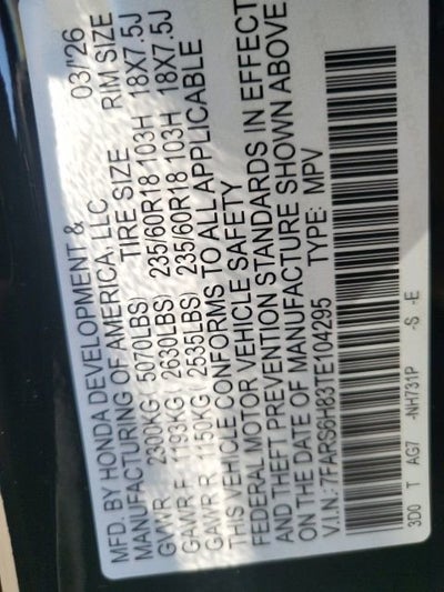 2026 Honda CR-V Hybrid Sport-L