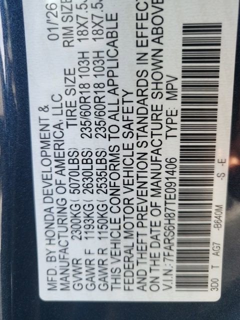 2026 Honda CR-V Hybrid Sport-L