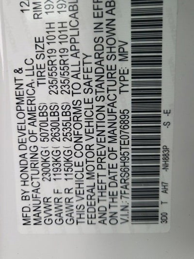 2026 Honda CR-V Hybrid Sport Touring