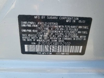 2021 Subaru Crosstrek Premium
