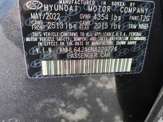 2022 Hyundai Sonata SEL