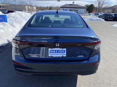 2025 Honda Accord Sedan SE