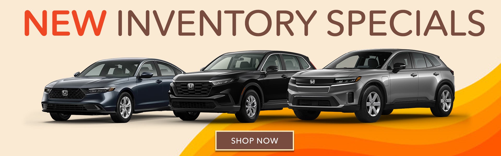 New Honda Inventory Specials