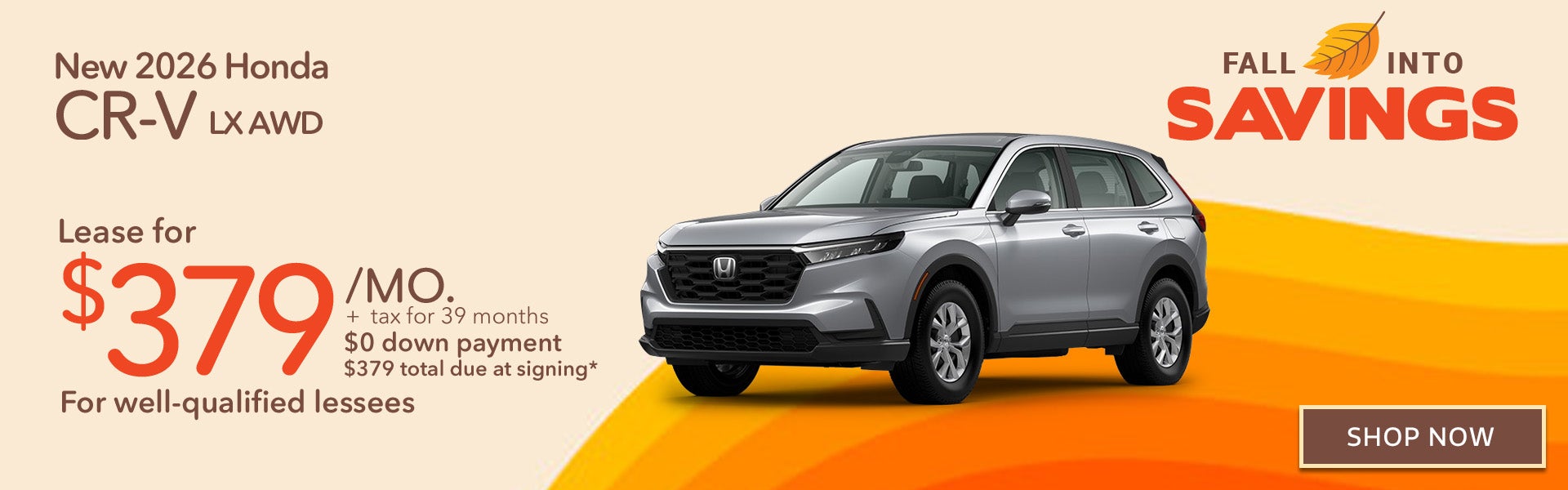 New 2026 Honda CR-V LX AWD