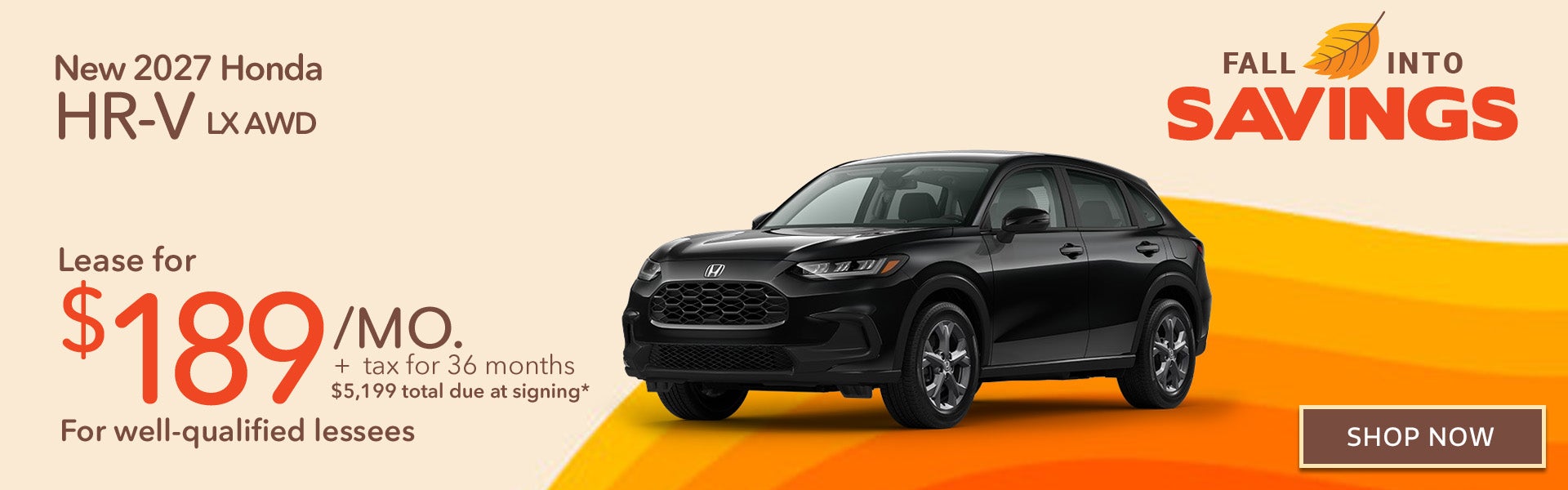 New 2027 Honda HR-V LX AWD